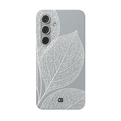Minimal Leaf Skeleton · Lite Phone Case for Samsung · Grey