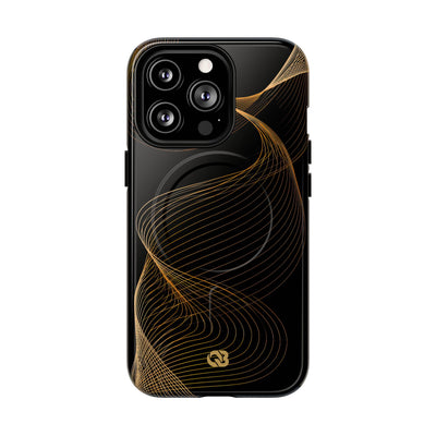 Golden Horizon Drift · Tough 2.0 Magnetic Phone Case for iPhone · Black