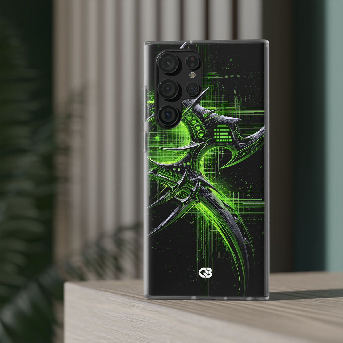 Cyber Sigil Grid · Lite Phone Case for Samsung · Green