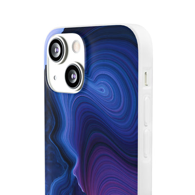 Radiant Strata · Lite Phone Case for iPhone ·  Blue