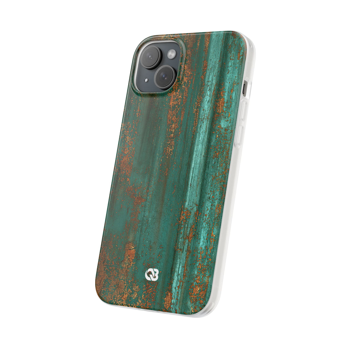 Oxidized Verdigris · Lite Phone Case for iPhone ·  Teal