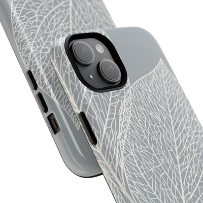 Grey Tough 2.0 Magsafe Phone Case for iPhone - Frosted Ash Veins