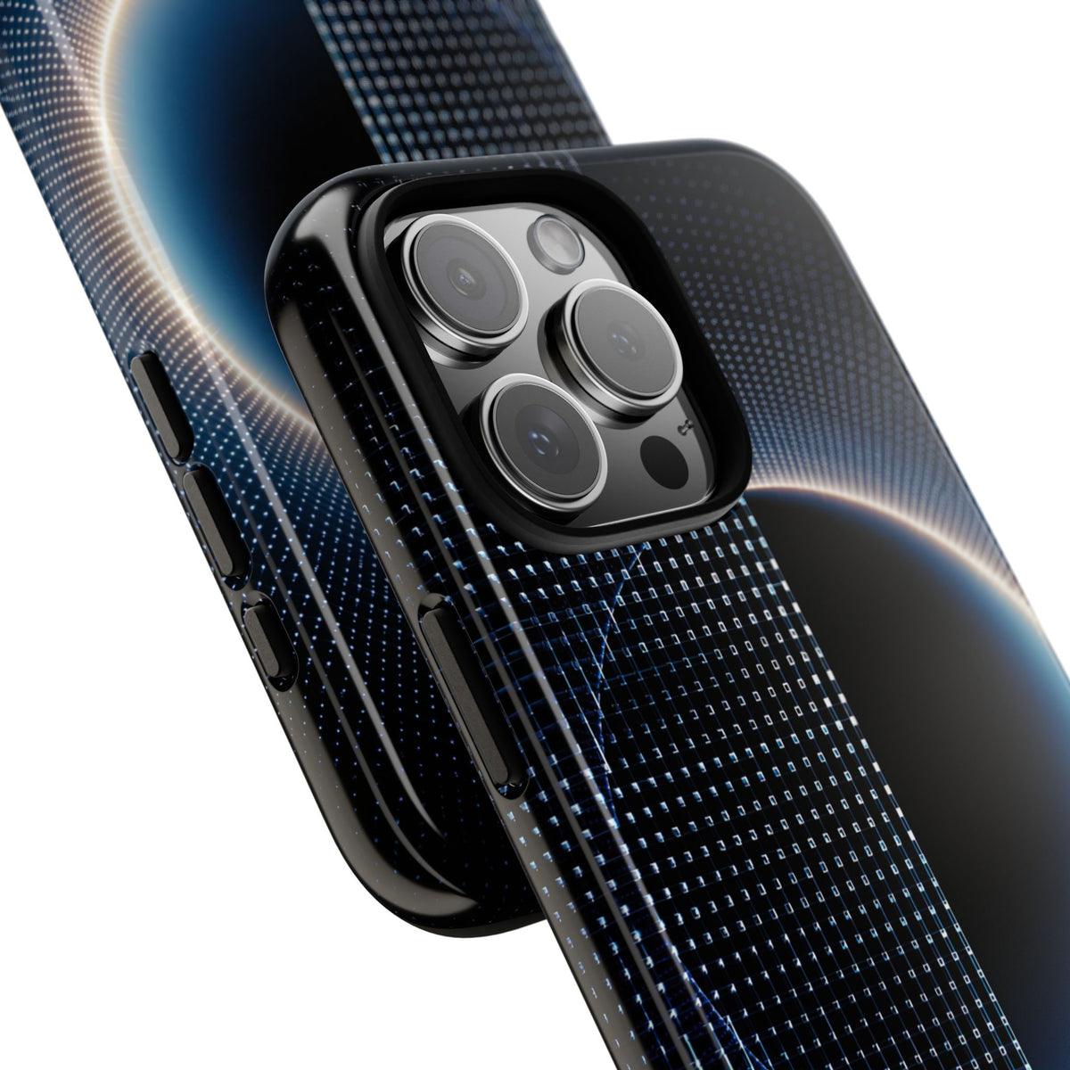 Luminous Meridian · Tough Phone Case for iPhone · Black