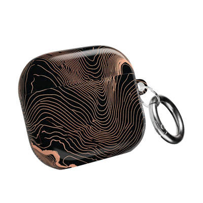 Mesa Elevation Contour · Hard Case for AirPods & AirPods Pro · Black