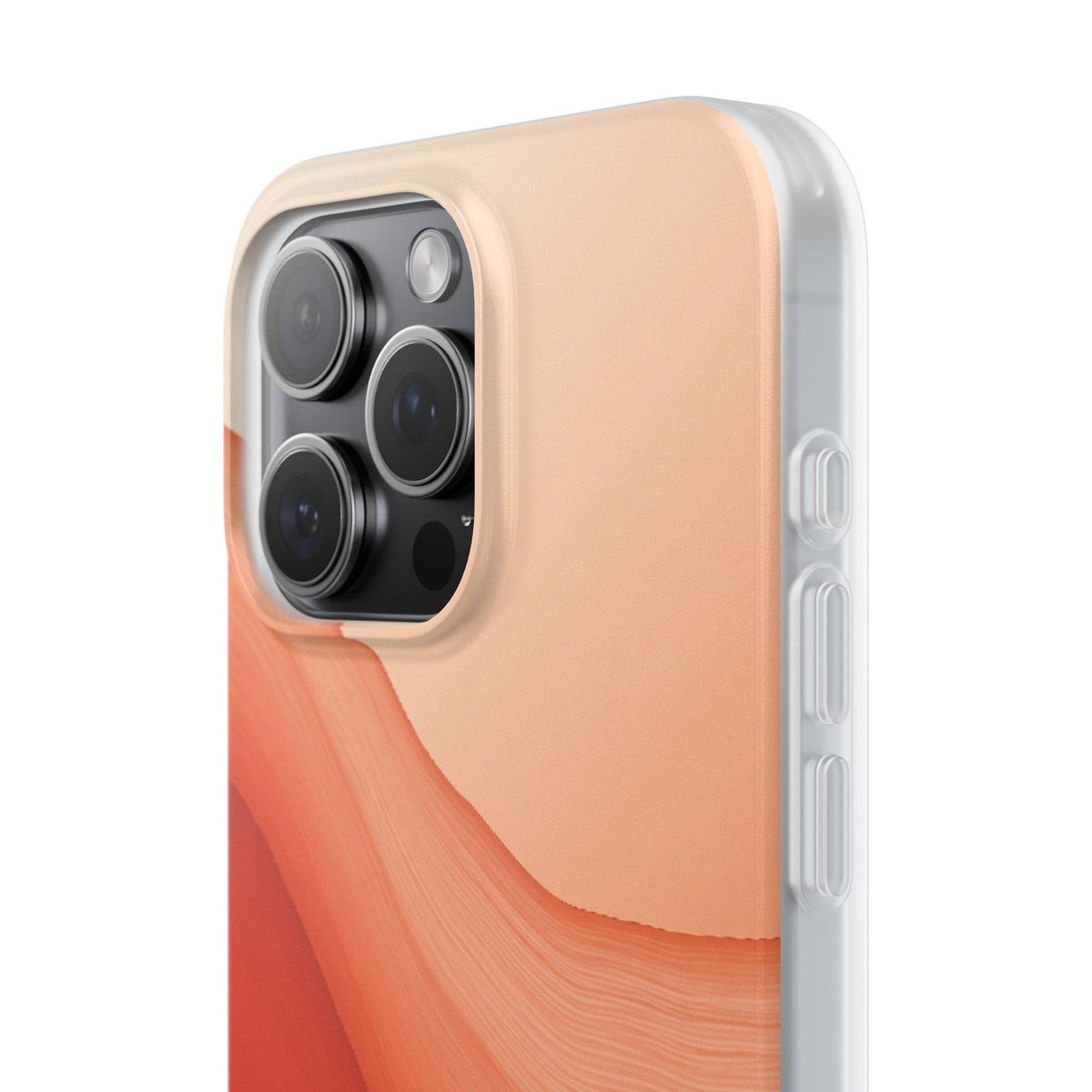 Terracotta Flow · Lite Phone Case for iPhone ·  Orange