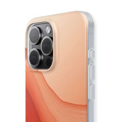 Terracotta Flow · Lite Phone Case for iPhone ·  Orange
