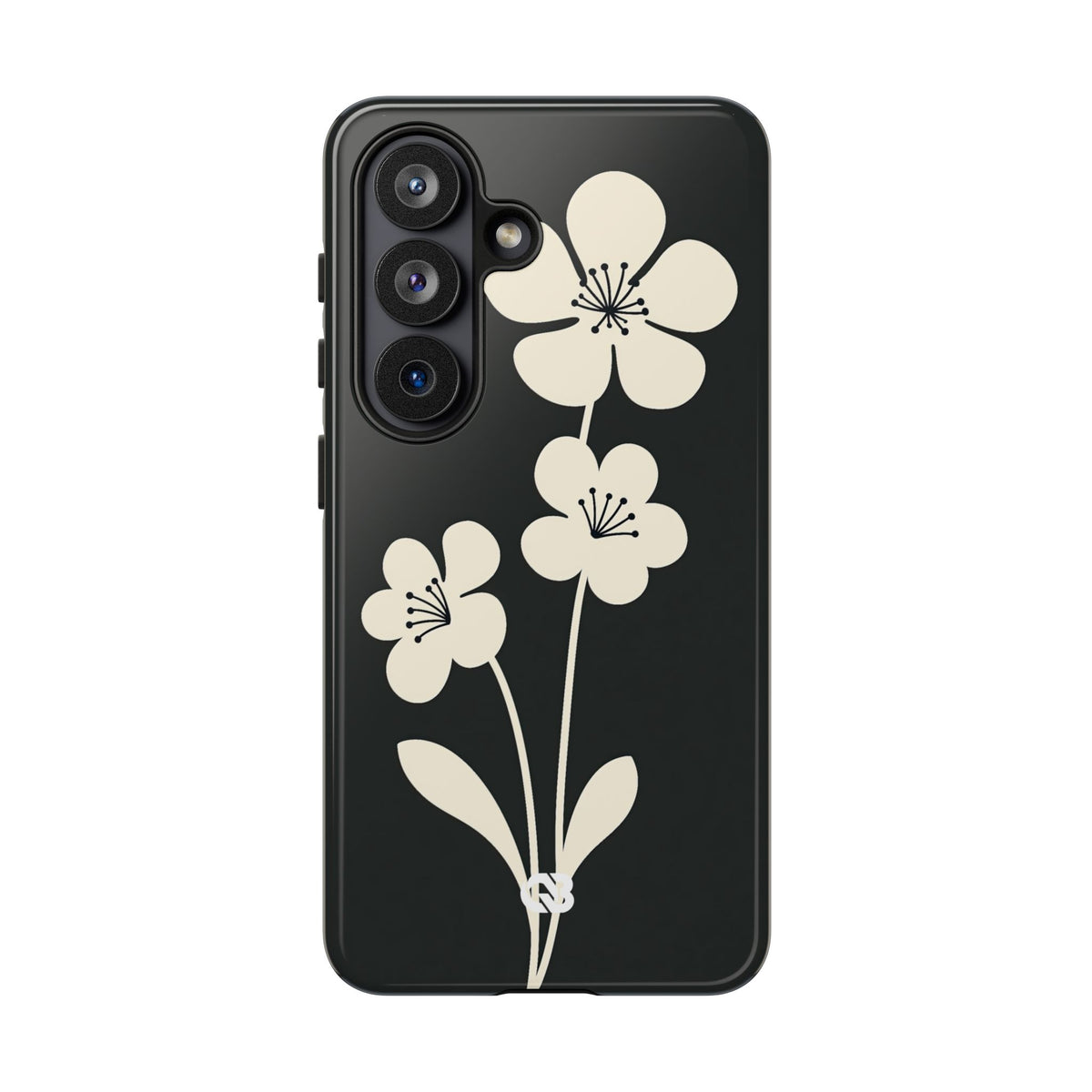 Nordic Blossom · Tough Phone Case for Samsung · Black