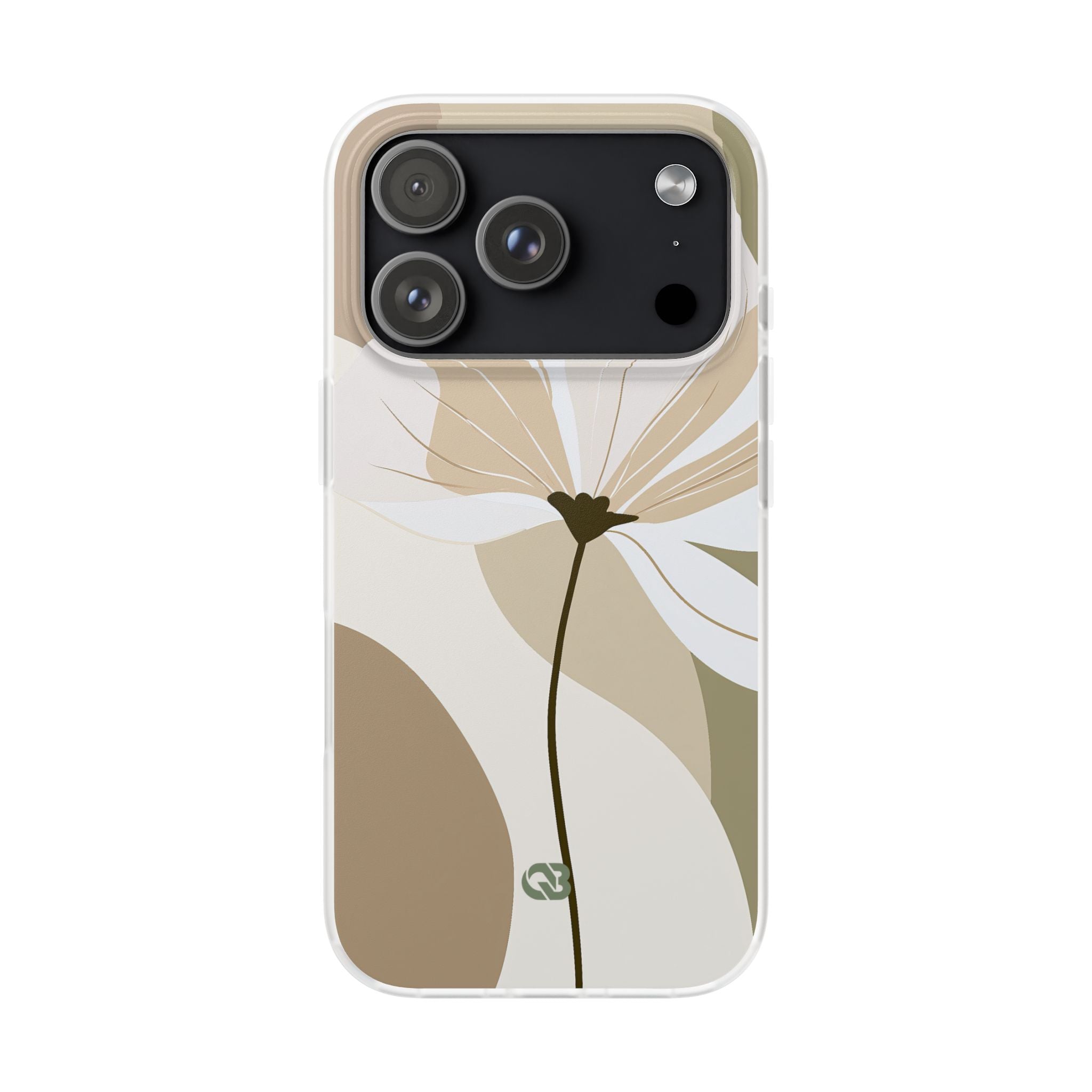 Beige Lite Phone Case for iPhone - Sage Linen Magnolia