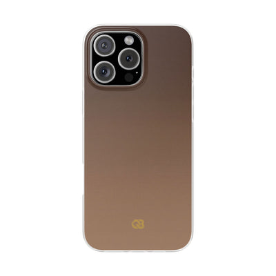Brown Lite Phone Case for iPhone - Smoked Caramel Fade