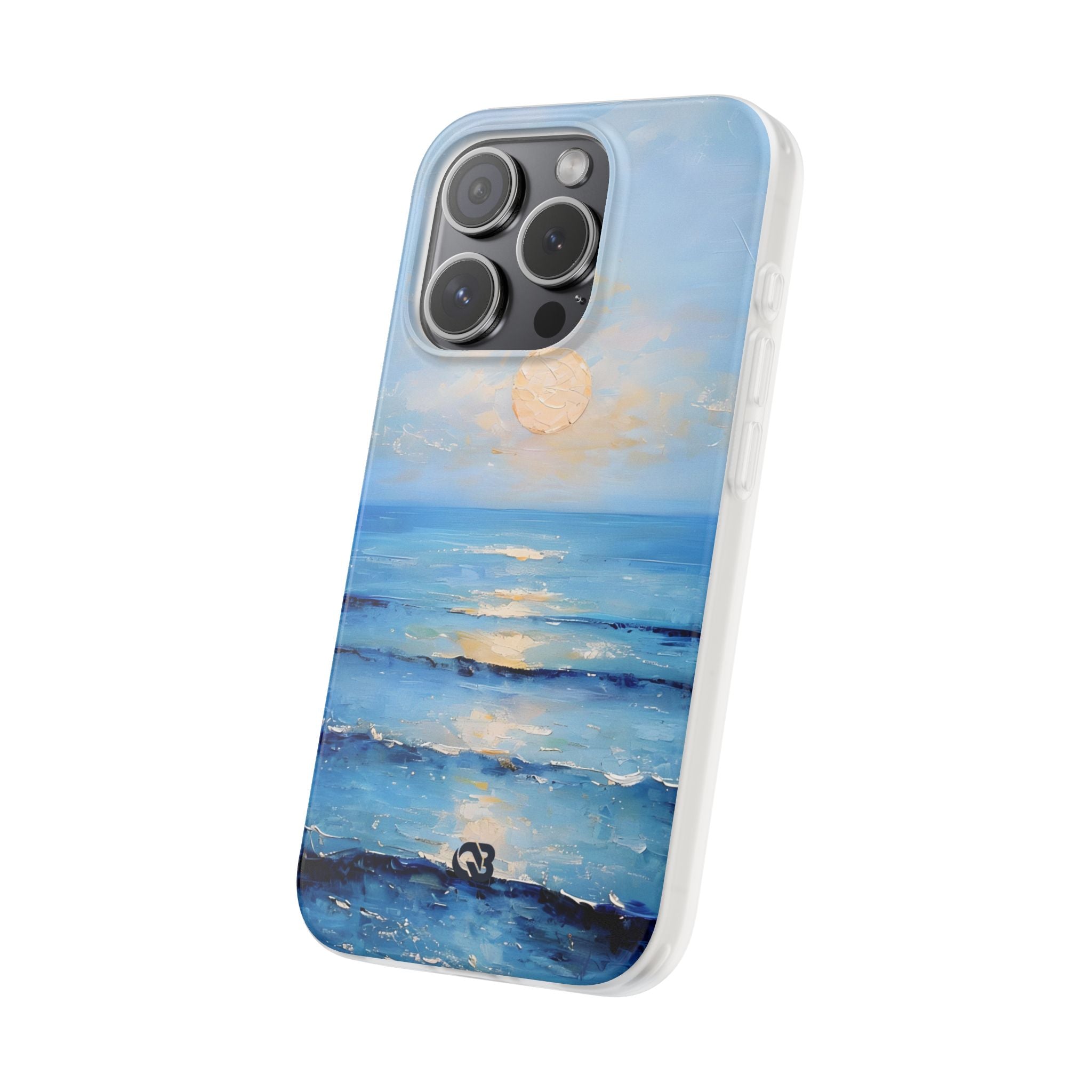 Sun de Costa Cerúlea · Capa de Telefone Soft para iPhone