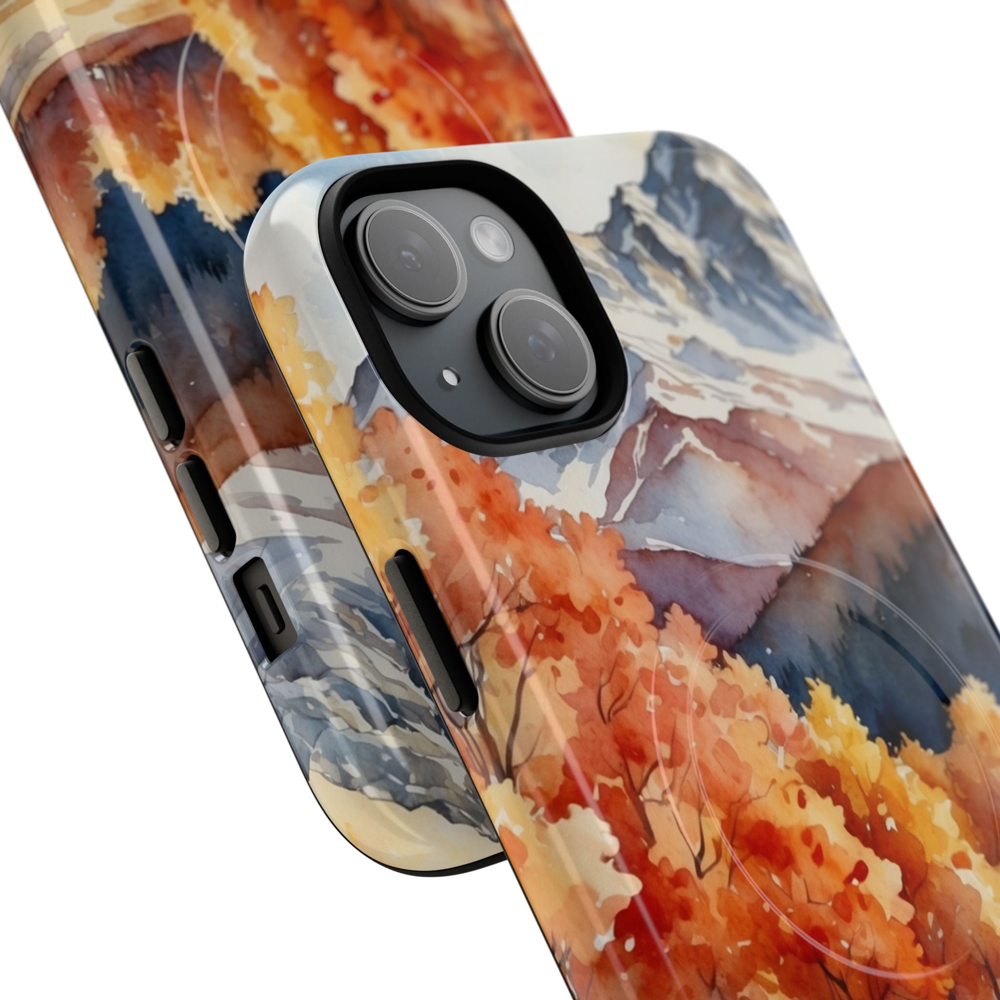 Snowcapped Radiance iPhone 15 Plus Case - Tough+