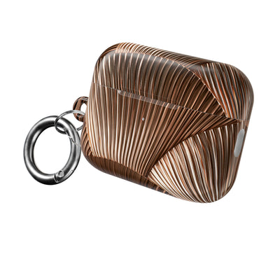 Rose Gilded Fan · Hard Case for AirPods & AirPods Pro · Gold