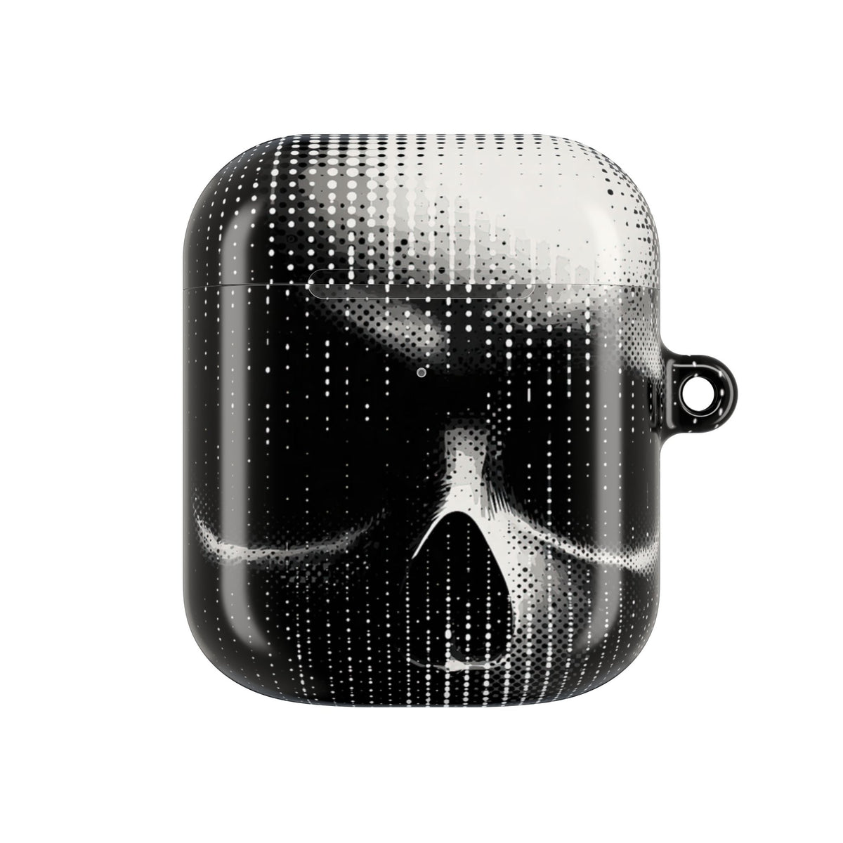 Raster Phantom · Hard Case for AirPods & AirPods Pro · Black