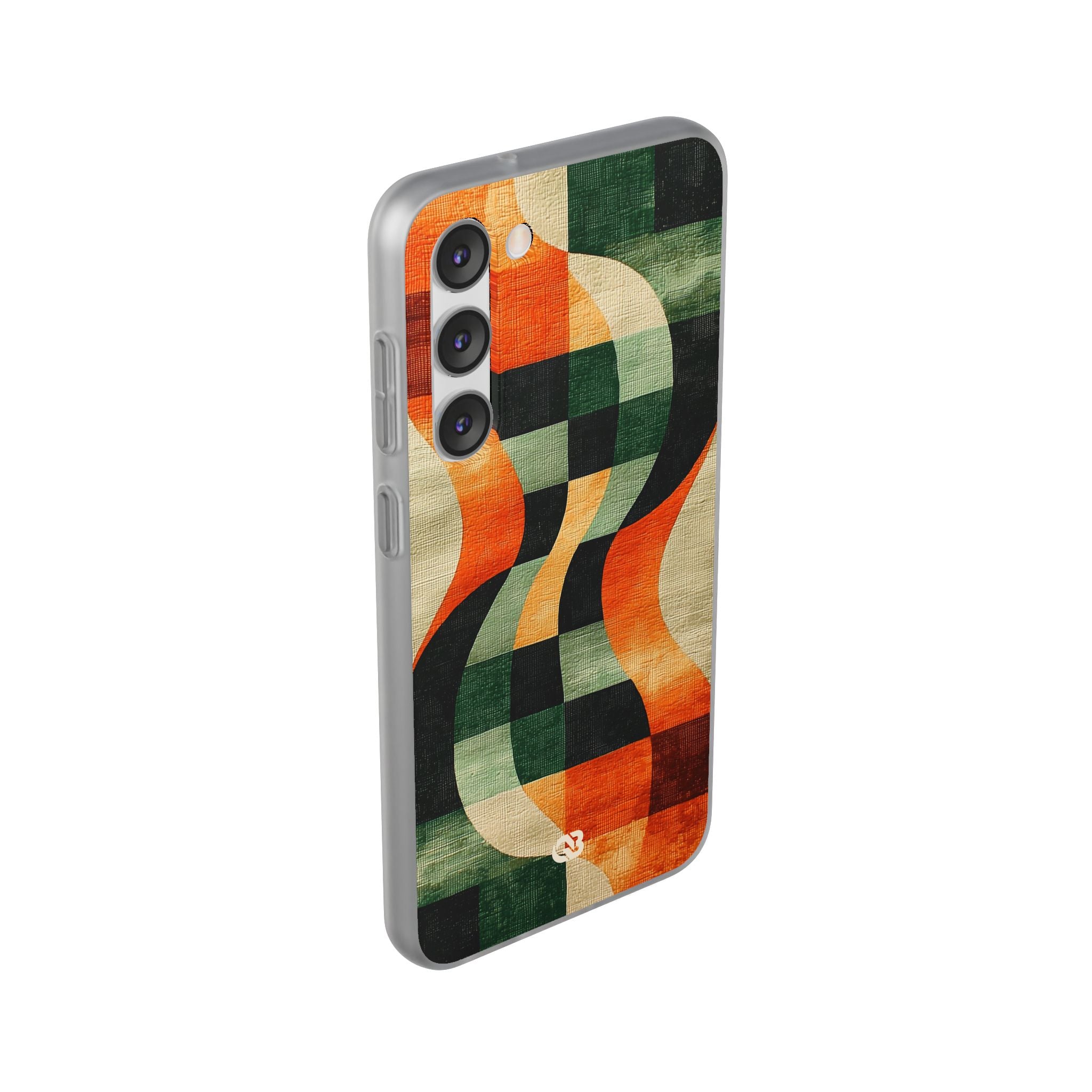 Burnt Orange Curve · Soft Handyhülle für Samsung