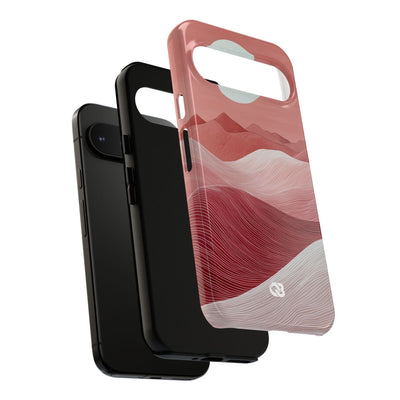Crimson Dune Horizon · Tough Phone Case for Google Pixel