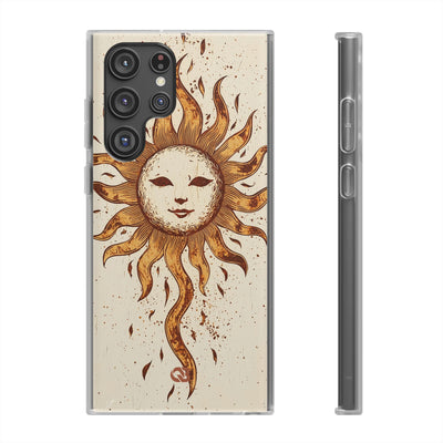 Masque solaire rustique · Coque de téléphone Soft pour Samsung