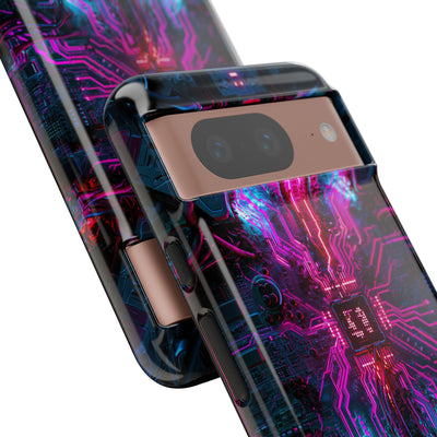 Neural Circuit Core · Tough Phone Case for Pixel ·  Black