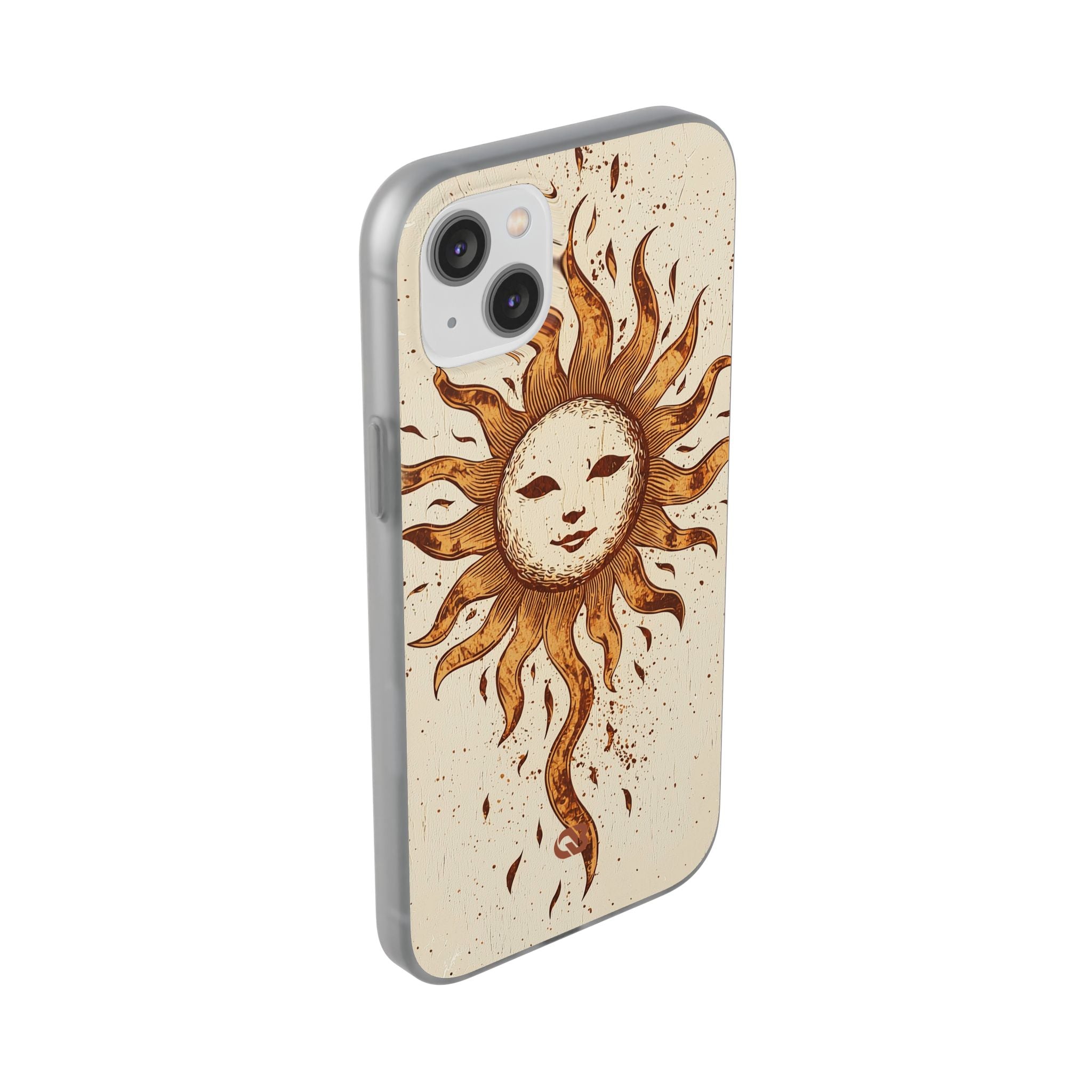 Ρουστίκ Ηλιακή Μάσκα · Soft Θήκη για iPhone