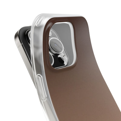 Brown Lite Phone Case for iPhone - Smoked Caramel Fade