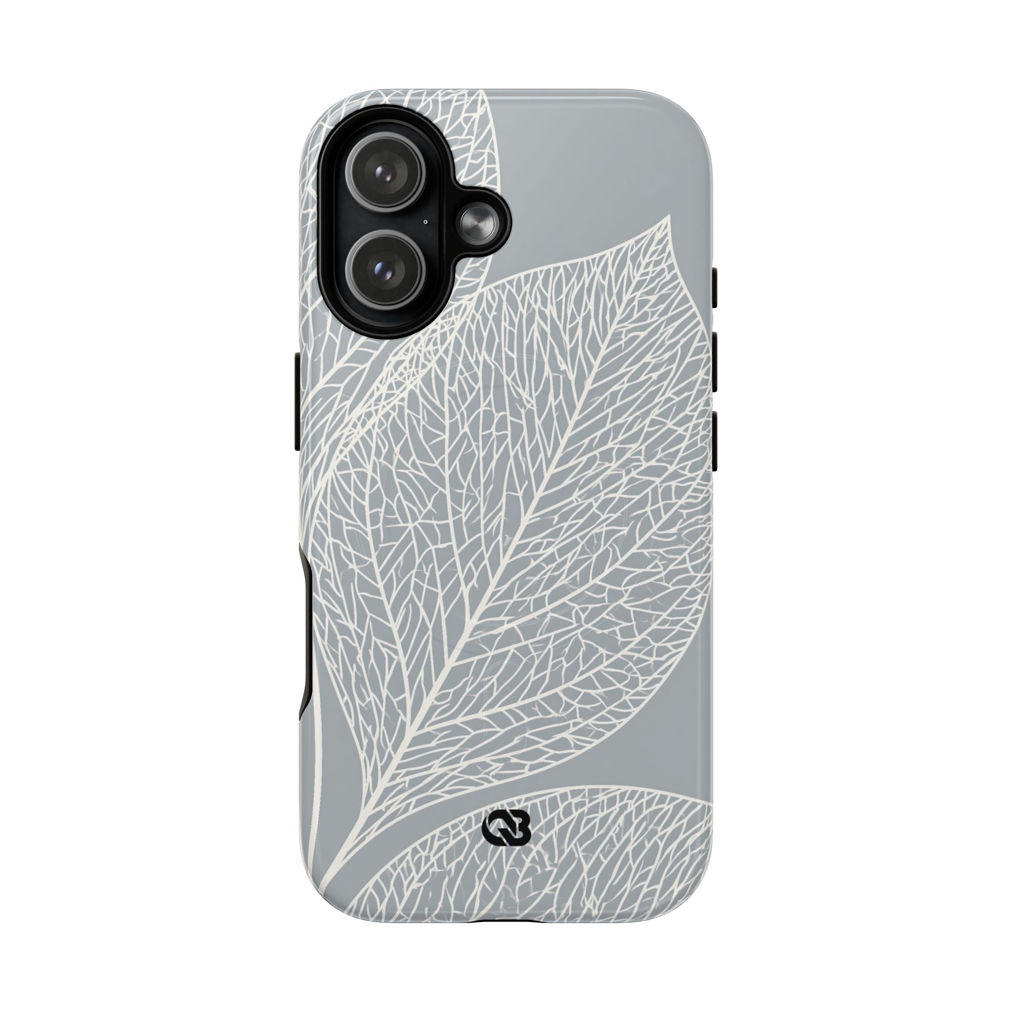 Grey Tough 2.0 Magsafe Phone Case for iPhone - Frosted Ash Veins