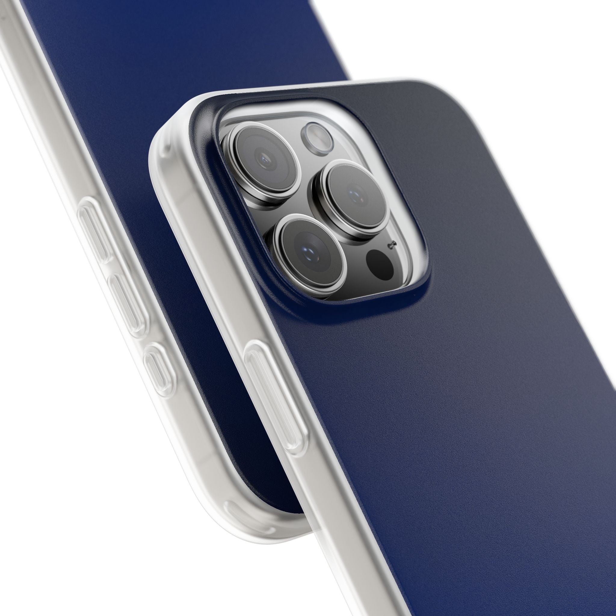 Blue Lite Phone Case for iPhone - Midnight Cobalt Fade