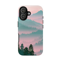 Teal Tough Phone Case for iPhone - Alpine Mist Teal