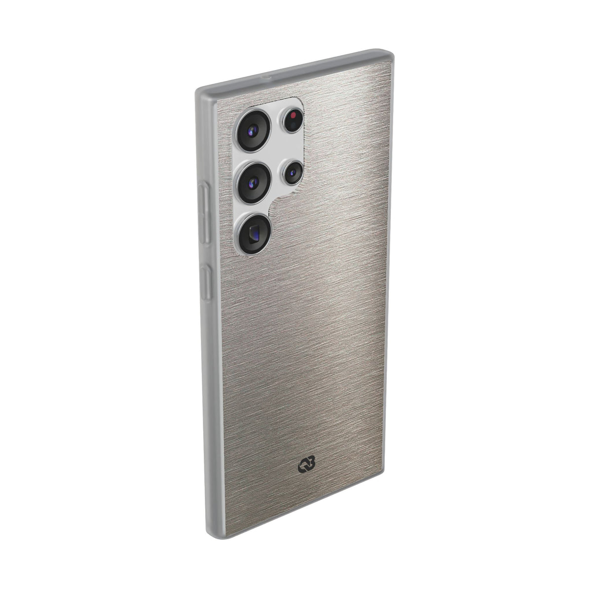 Brushed Silver Alloy · Lite Phone Case for Samsung · Silver