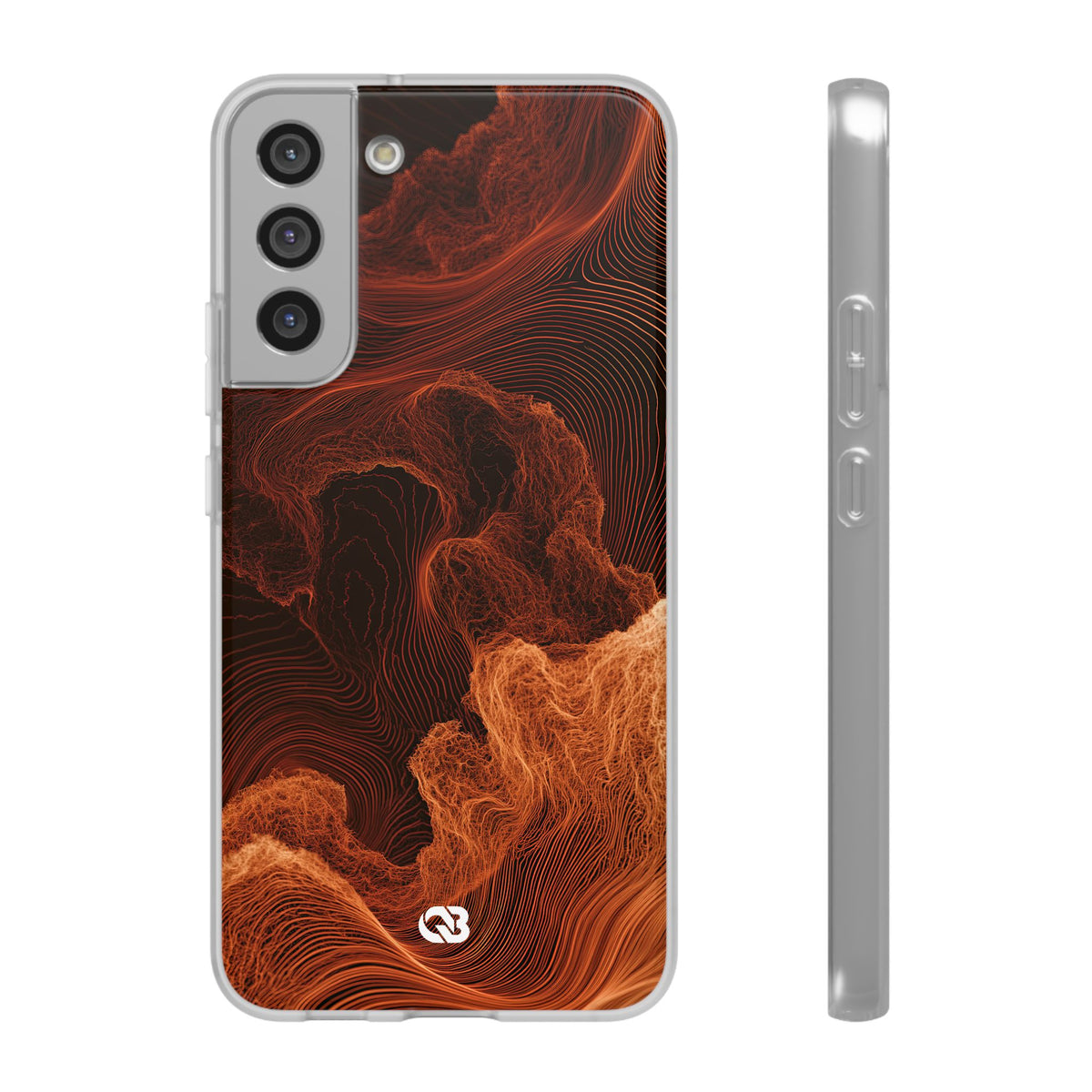 Amber Filament · Lite Phone Case for Samsung · Orange
