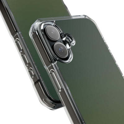 Green Impact MagSafe Phone Case for iPhone - Shadow Moss Grain