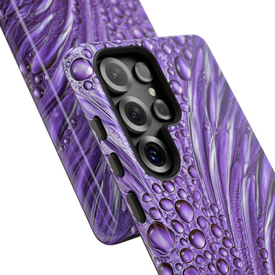 Violet Liquid Gel · Tough Phone Case for Samsung · Purple
