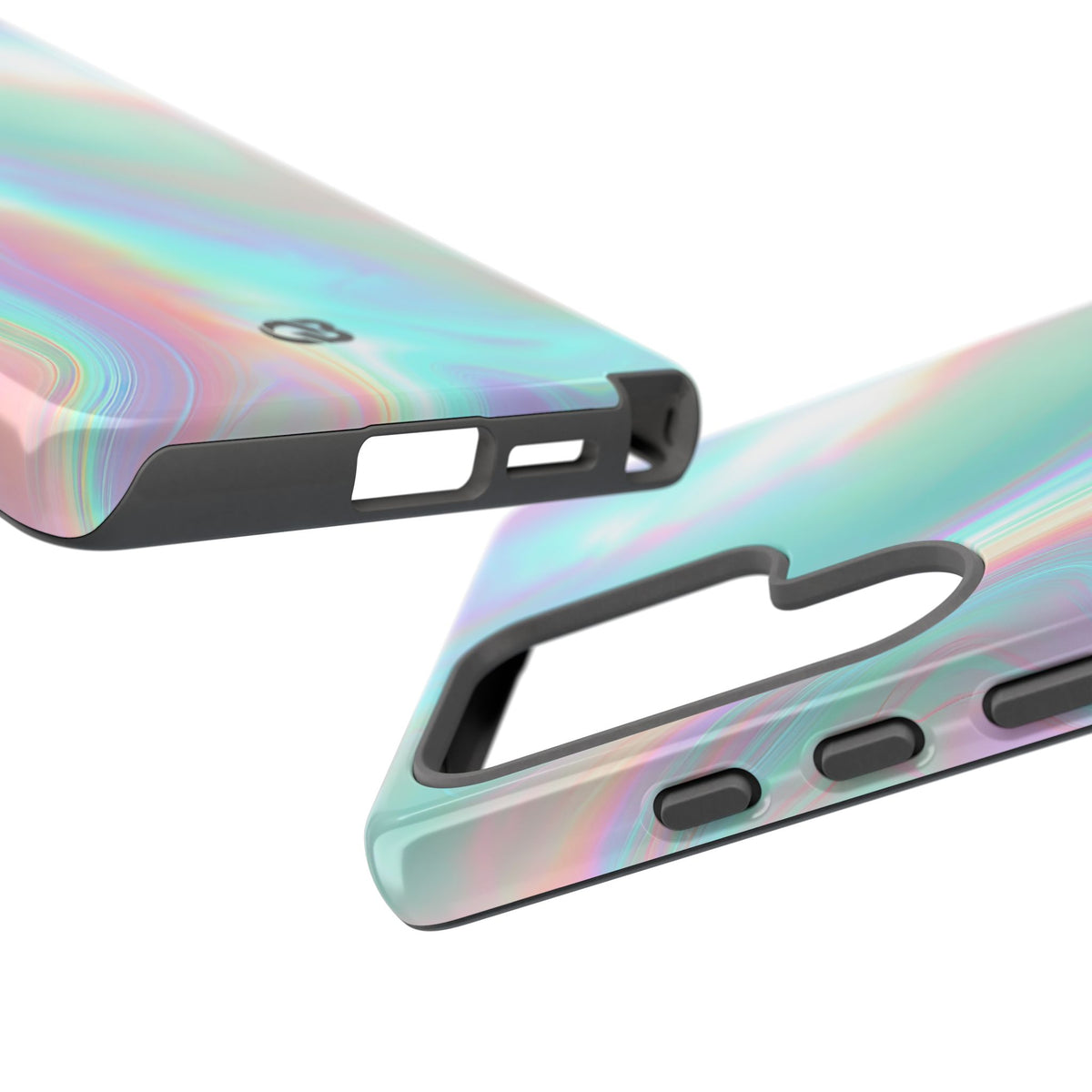 Prismatic Liquid Light · Tough Phone Case for Samsung · Teal