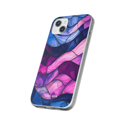 Wavelike Glow iPhone 14 Plus Cover - Blød