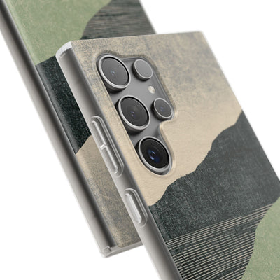 Green Lite Phone Case for Samsung - Moss Ridge Grain