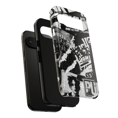 Underground Punk Collage · Tough Phone Case for Pixel ·  Black