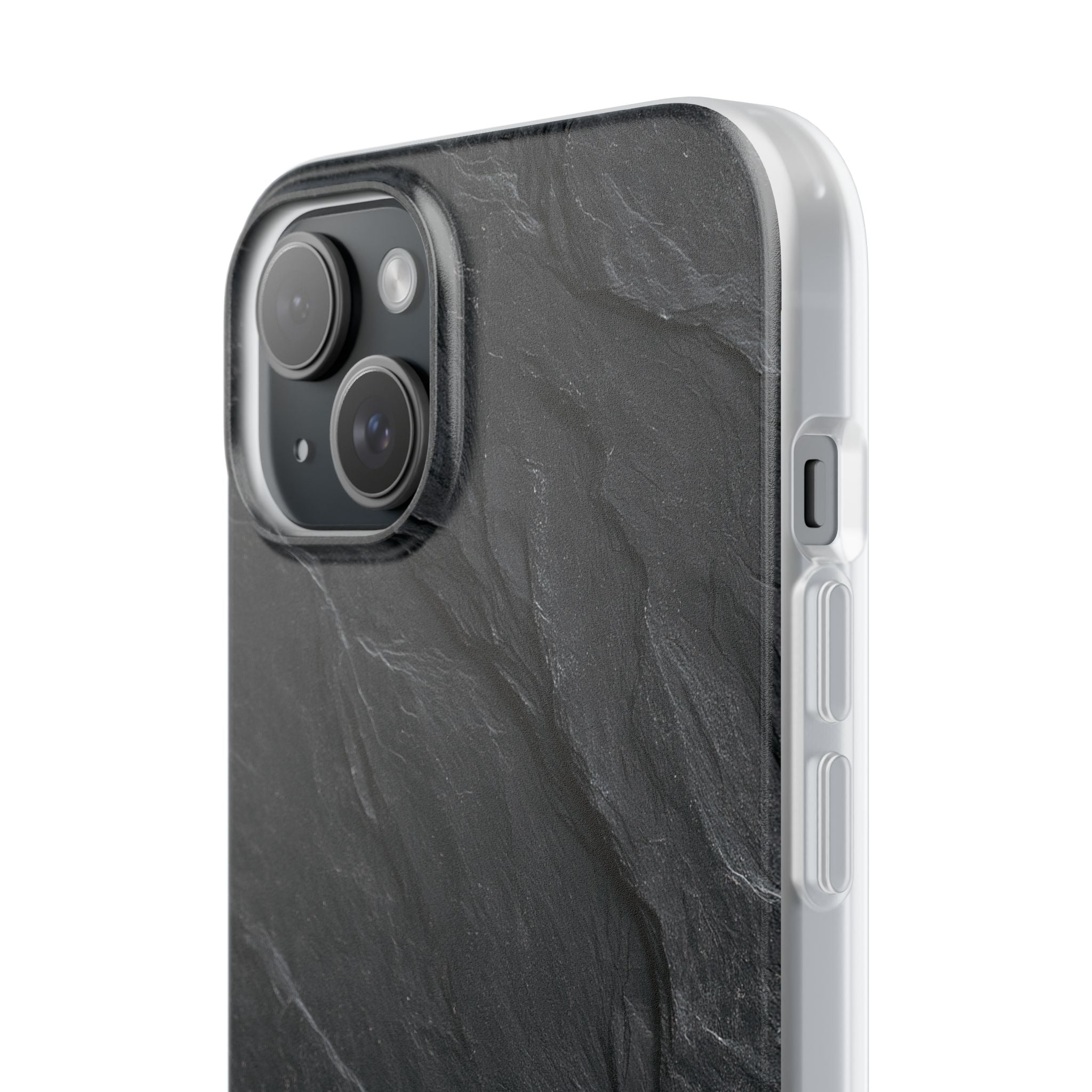 Black Lite Phone Case for iPhone - Midnight Slate Ridge