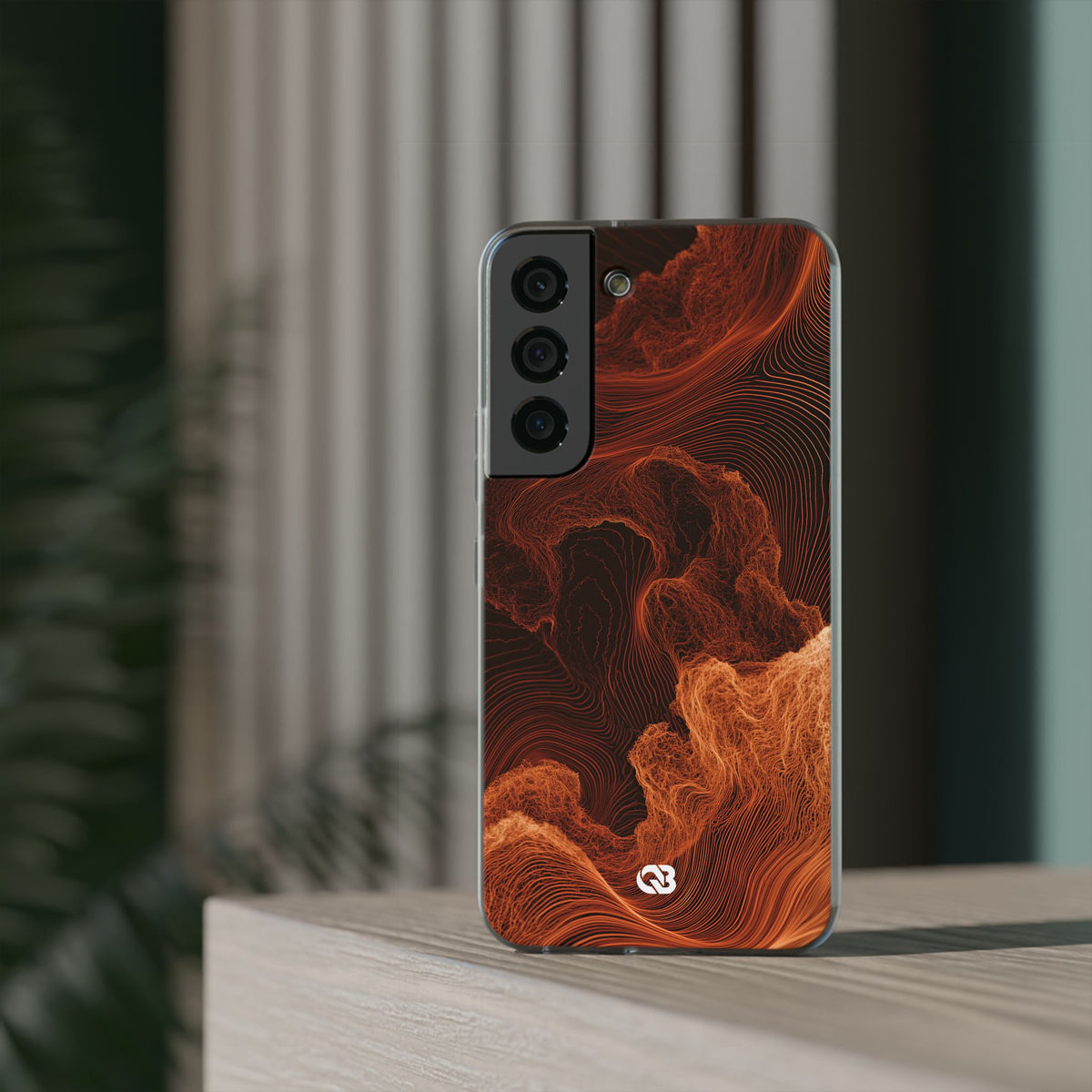 Amber Filament · Lite Phone Case for Samsung · Orange