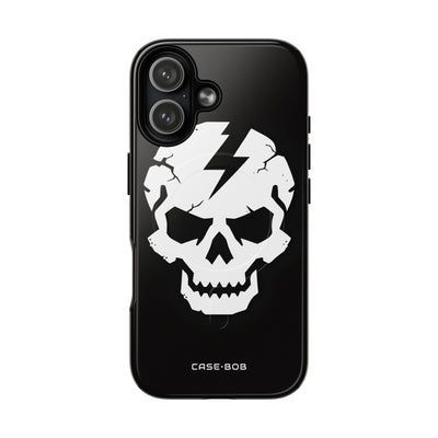 Lightning Skull iPhone 17 Case - Tough+ - CASE•BOB