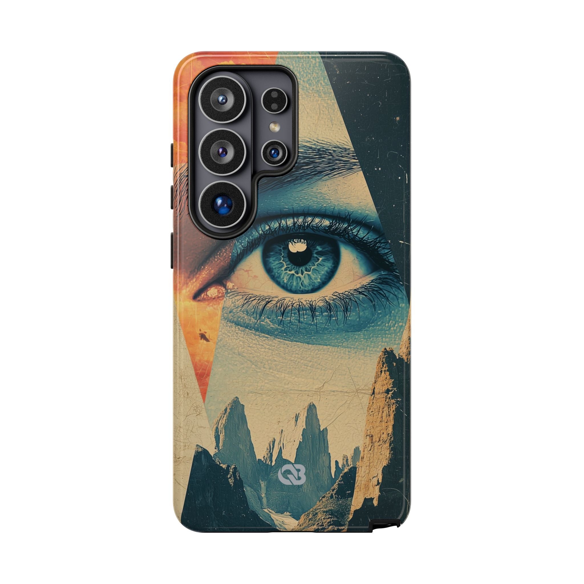Fragmented Peak Gaze · Tough Phone Case for Samsung
