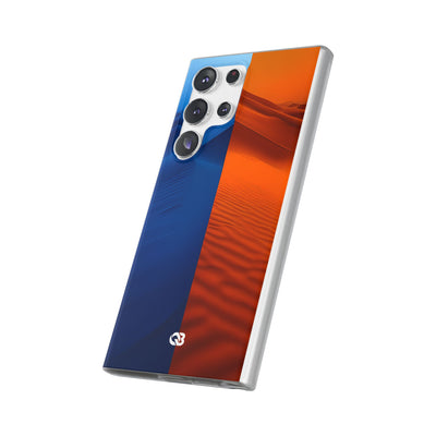 Split Dune Horizon · Soft Phone Case for Samsung