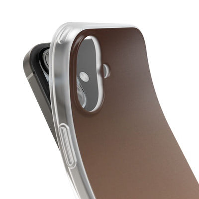 Brown Lite Phone Case for iPhone - Smoked Caramel Fade