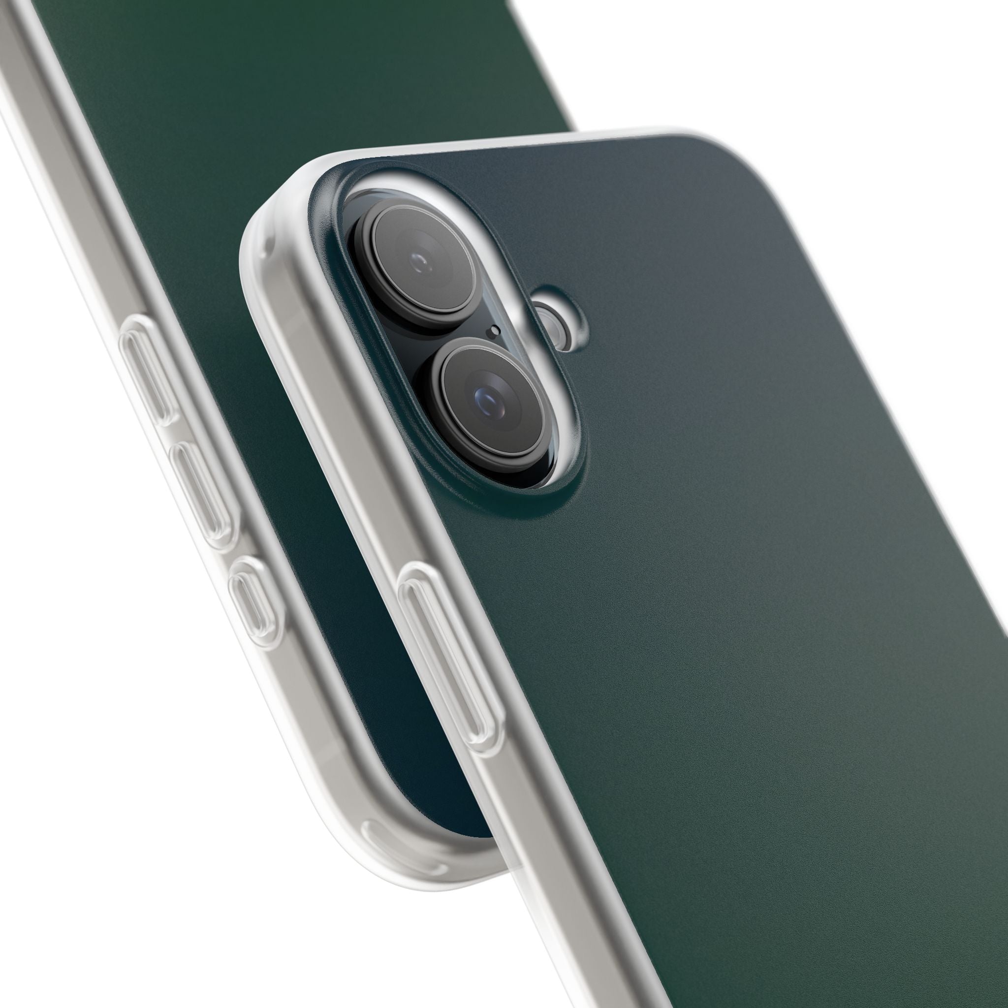 Green Lite Phone Case for iPhone - Midnight Pine Horizon