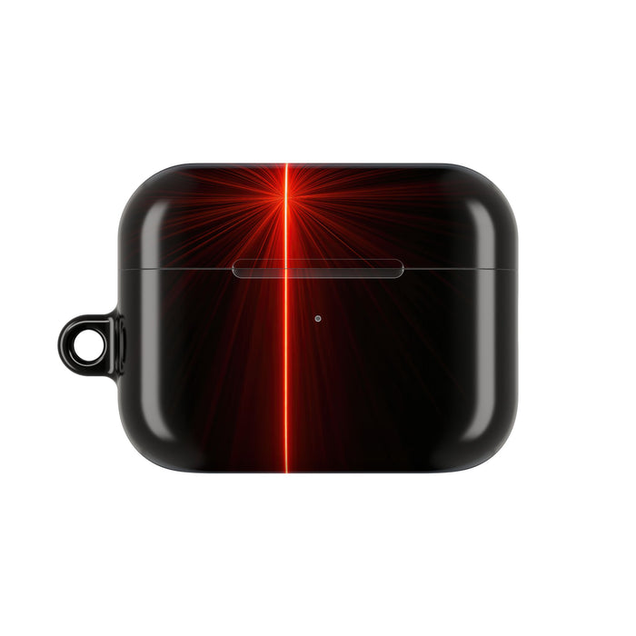 Crimson Zenith · Hard Case for AirPods & AirPods Pro · Red