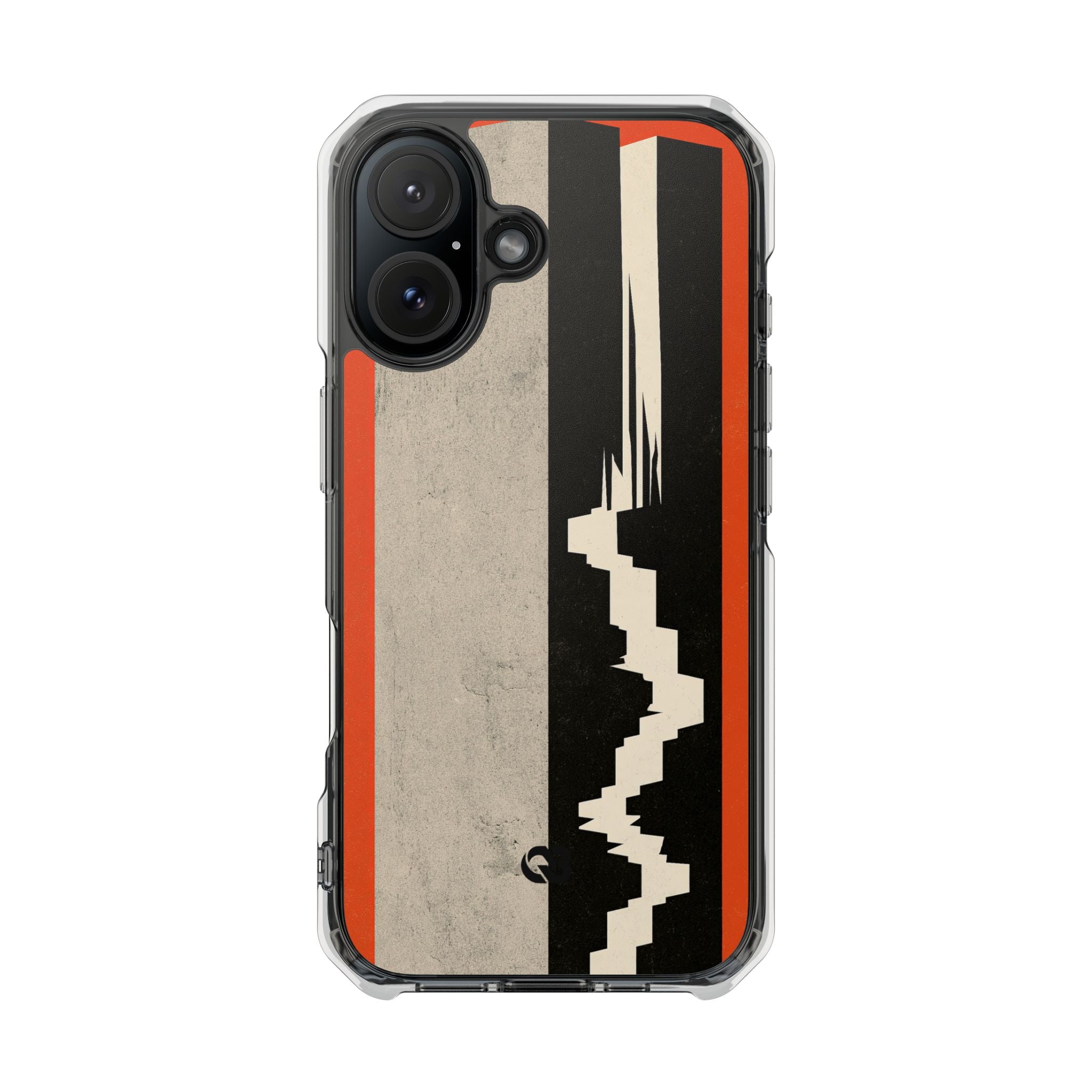 Orange Impact MagSafe Phone Case for iPhone - Orange Monolith Rift