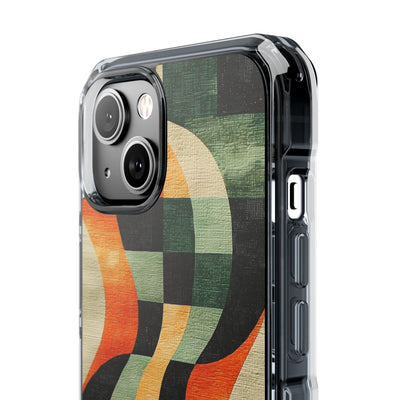 Burnt Orange Curve · Impact Handyhülle für iPhone · Magsafe