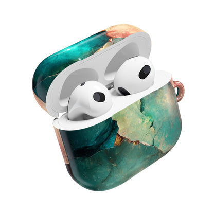 Fractured Gemstone Teal - AirPods Case