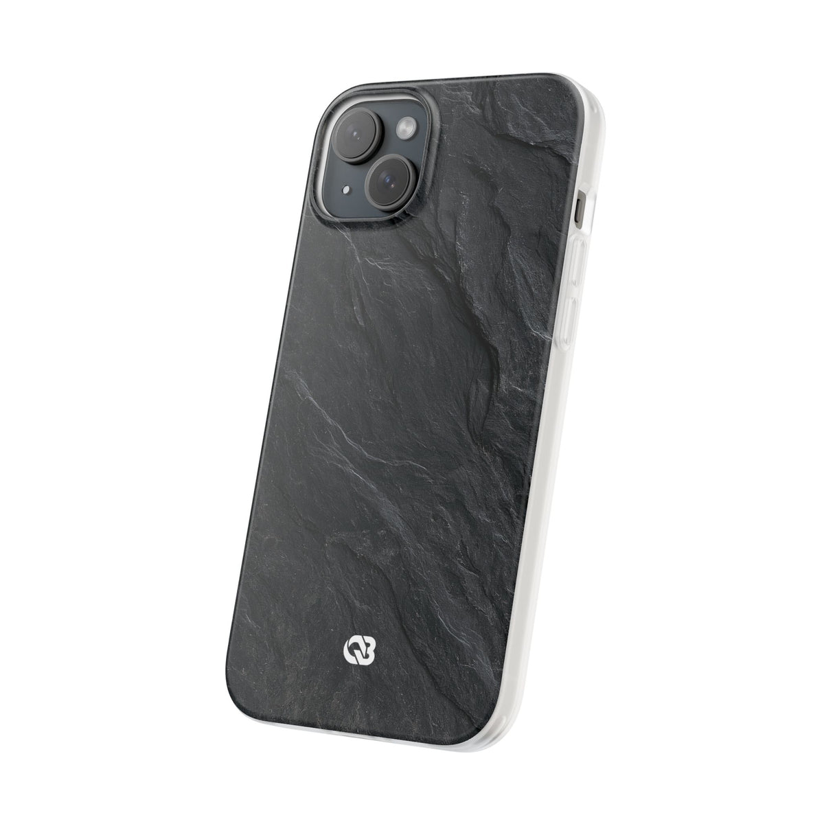 Dark Slate Strata · Lite Phone Case for iPhone ·  Black