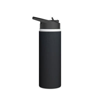 Brushed Obsidian Steel · Insulated Water Bottle · Black
