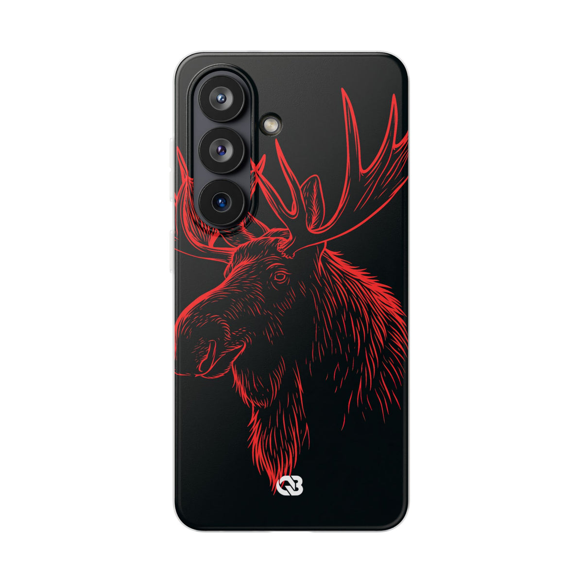 Nordic Elk · Lite Phone Case for Samsung · Black