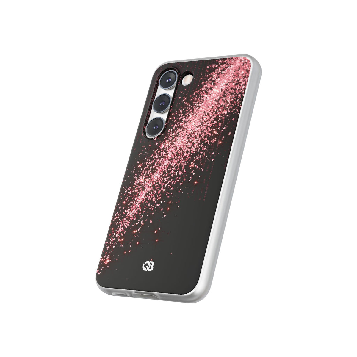 Rose Digital Cascade · Lite Phone Case for Samsung · Pink