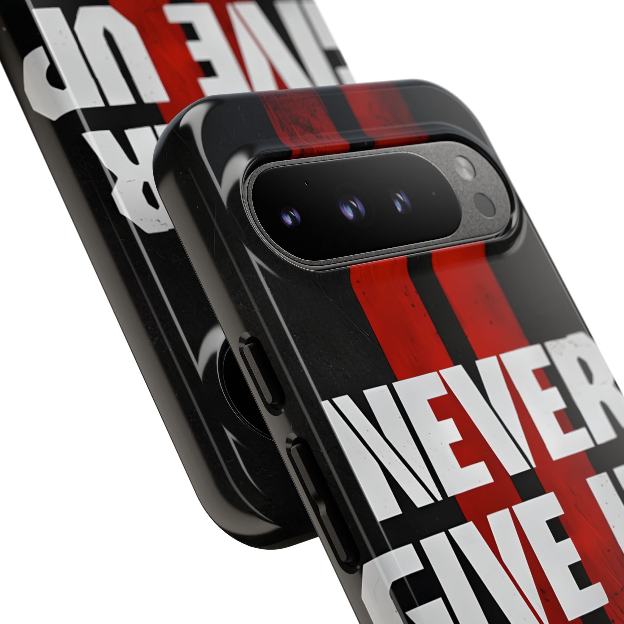 Crimson Grit Resolve · Tough Phone Case for Google Pixel